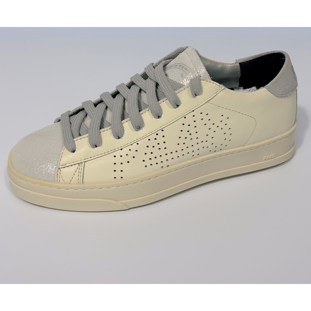 NEW WITHOUT THE BOX Women’s P448 Jack Low Top Sneakers Ava Beige Size 36